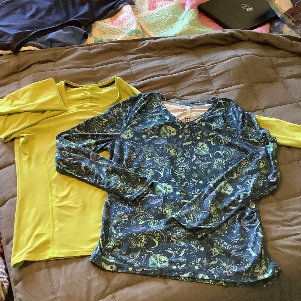 To Title Nine long sleeve shirts. Size Large